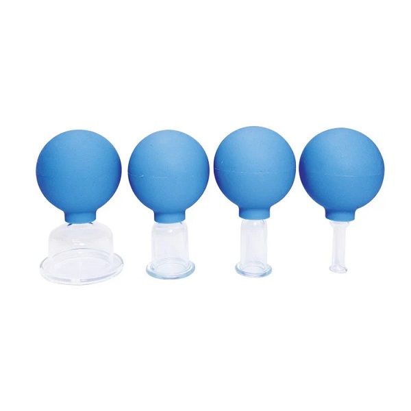 Facial Massage Cupping Set of 4 Medical Grade Cups